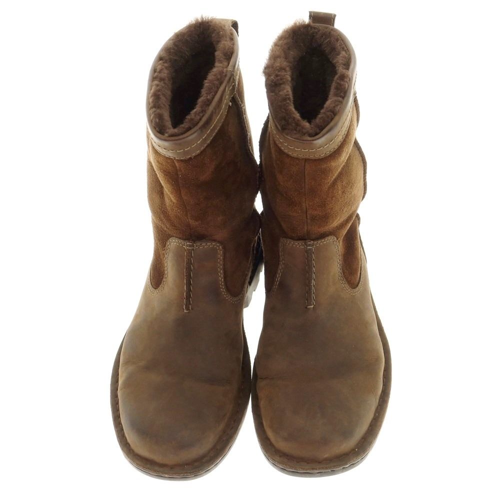 中古】アグ UGG Hartsville ムートン ブーツ ブラウン【サイズ7 