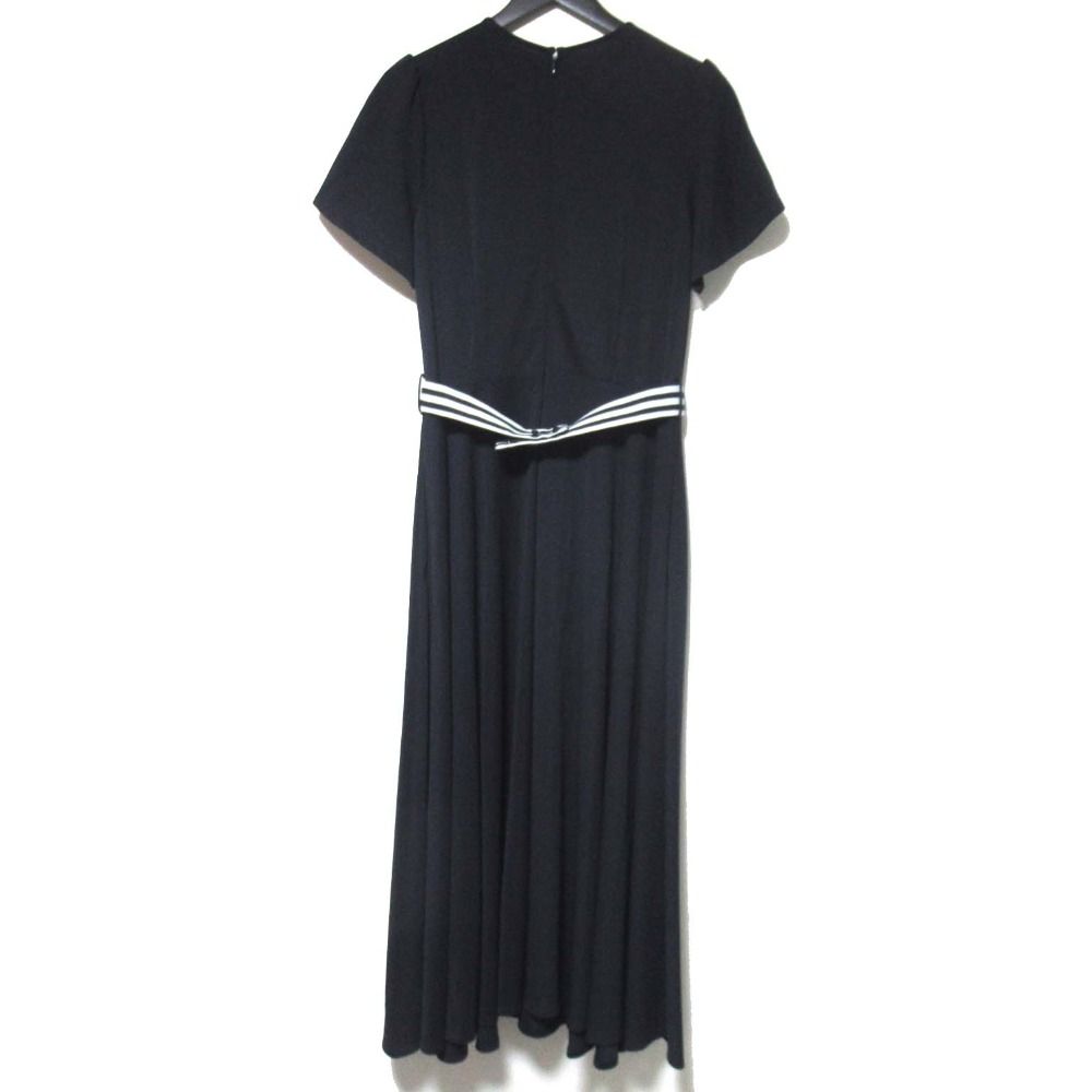 24AW✨ボーダーズアットバルコニー WEEKENDウールジャージワンピース38 BORDERS at BALCONY(ボーダーズアットバルコニー) WEEKEND MAXI