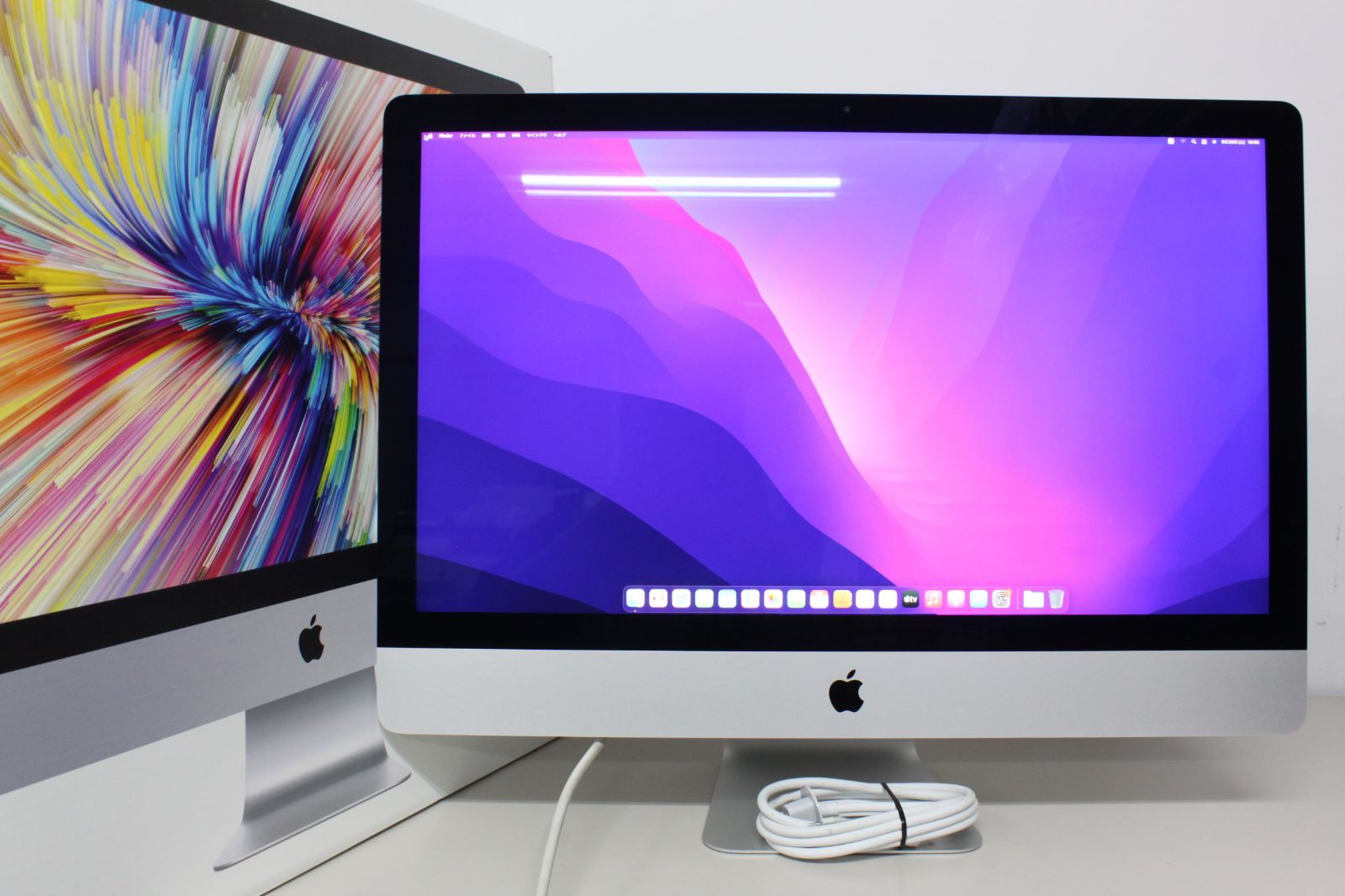 iMac（Retina 5K,27-inch,2017）4.2GHz Core i7〈MNEA2J/A〉④ - 中古