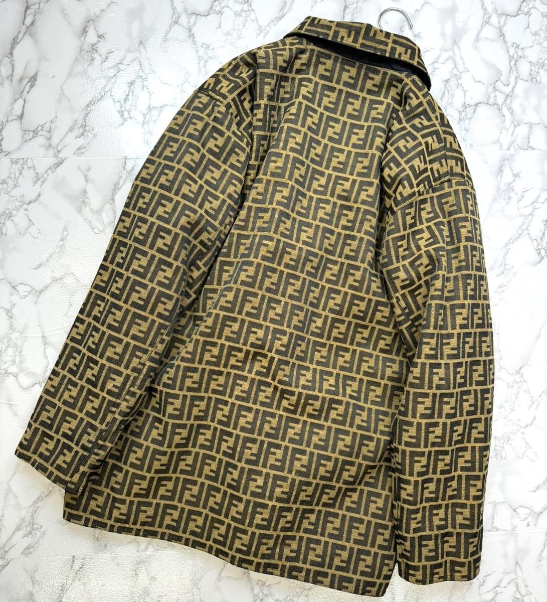 FENDI （フェンディ） ズッカ柄 リバーシブル ジャケット ブルゾン