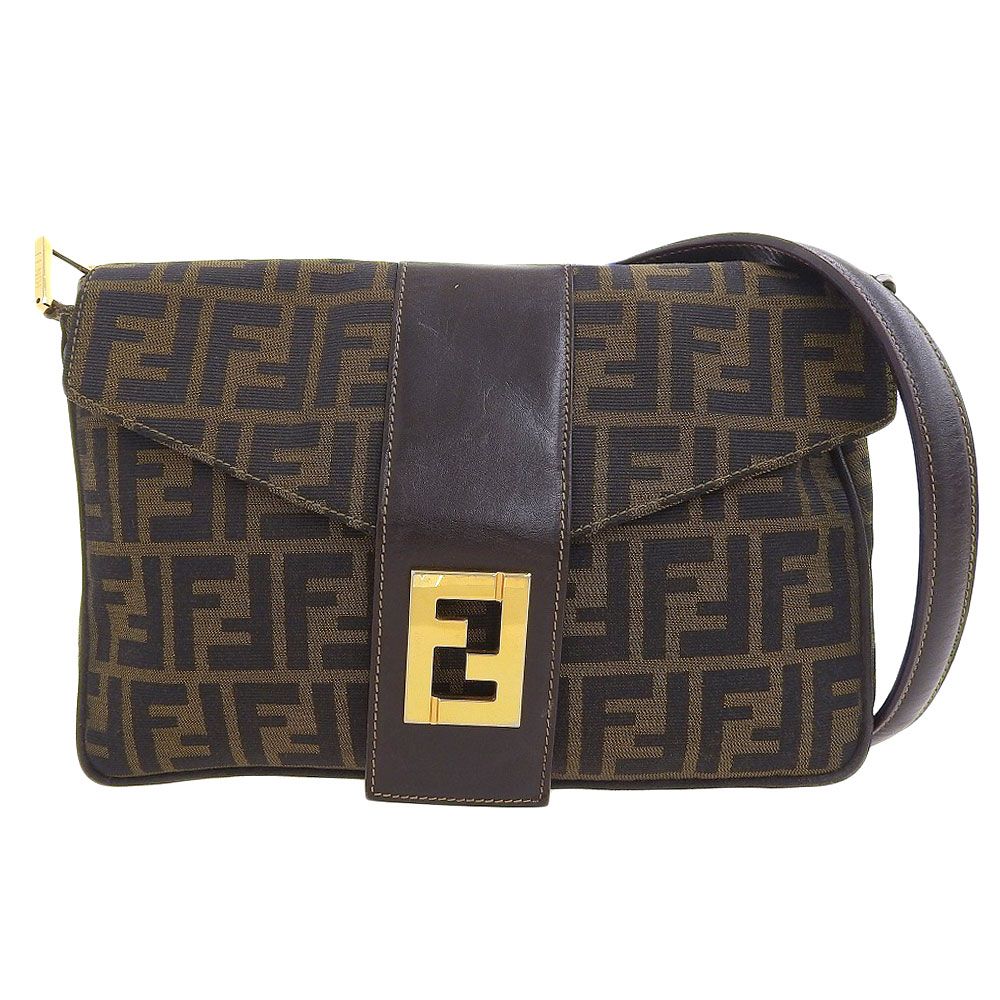 レディース 【本物保証】 希少 レア フェンディ FENDI ズッカ柄 