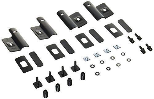 Terzo テルッツォ by PIAA ルーフラック オプション 4個入 エアロバークランプ ブラック 対応品番:EA303EA308EA309 EA30AC