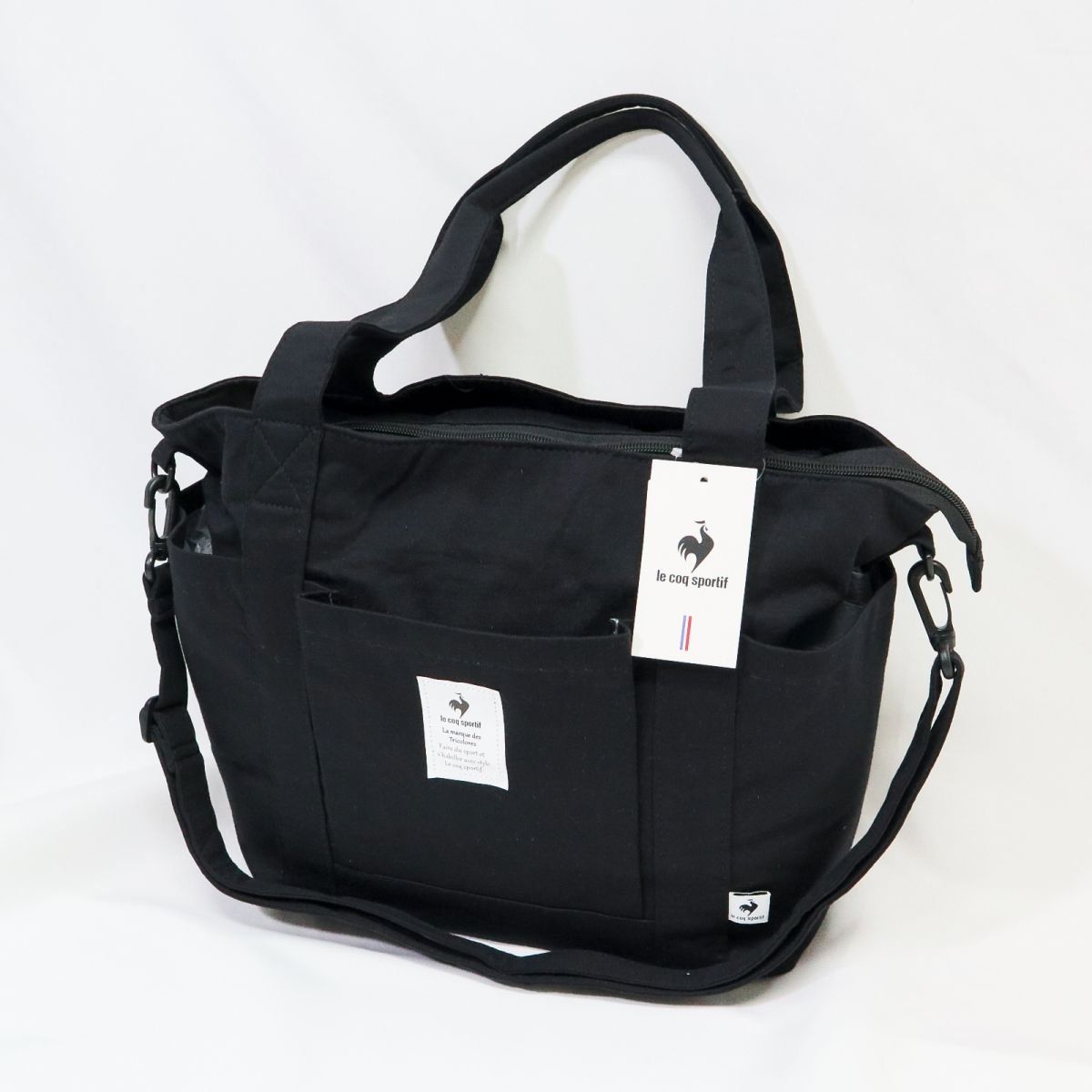ルコック le coq sportif 　新品 　ショルダー トート バッグ ！ le coq sportif - 【ルコック／le coq sportif】ポケット沢山