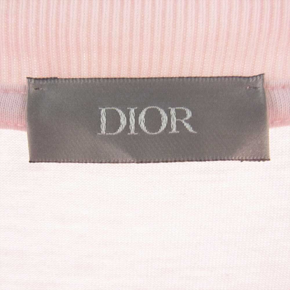 Dior ディオール Ｔシャツ 22AW 243J685A0677 JARDIN フラワー ロゴ刺繍 オーバーサイズ Tシャツ ピンク系【中古】 -  メルカリ