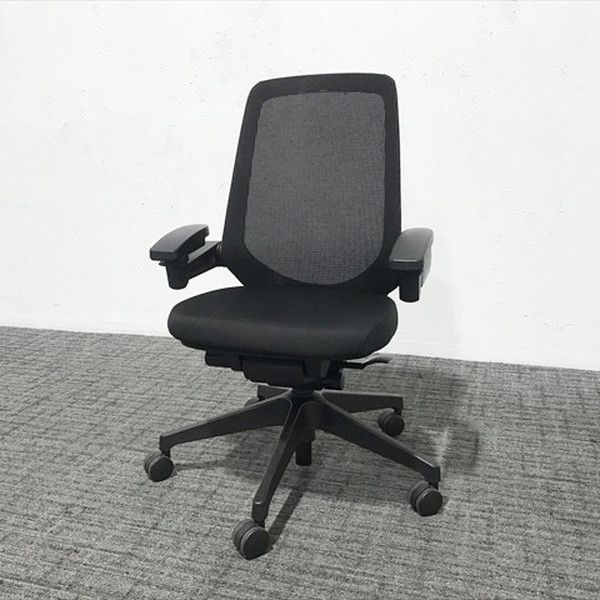 ノートチェア ハイバック プレーンメッシュバック オフィスチェア イトーキ ブラックT