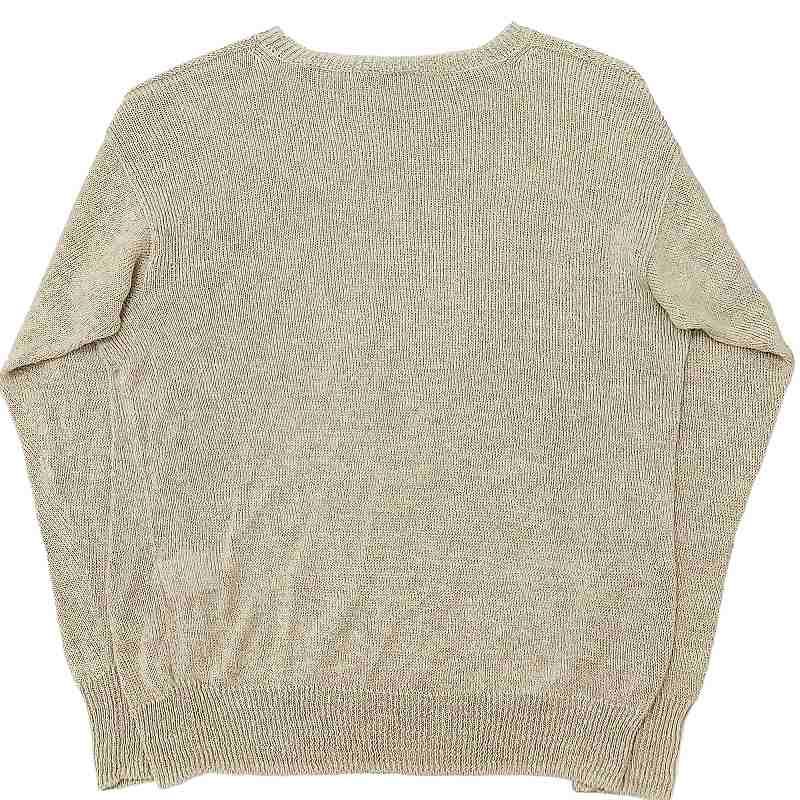 COMOLI】22SS V01-06005 ヘンプ ガンジーニット長袖ニットセーター