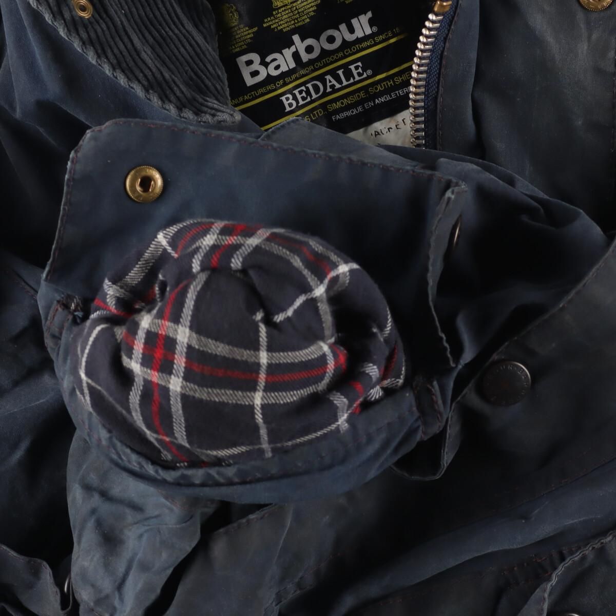 古着 90年代 バブアー Barbour BEDALE ビデイル 旧3ワラント ワックス