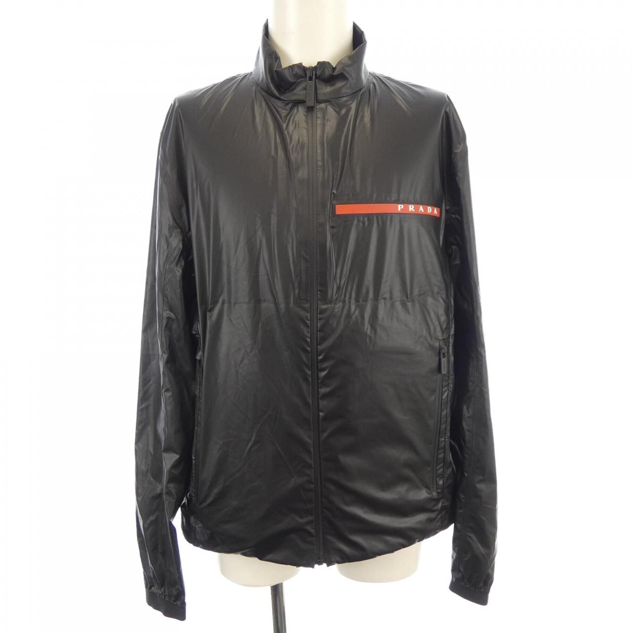 prada 18ss ブルゾン PRADA プラダ メンズアウター 前ZIP フード付きブルゾン SGB685