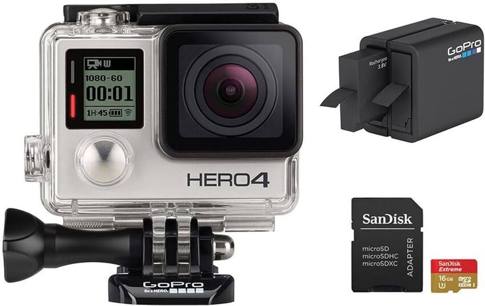 GoPro Hero 4 シルバーエディション 12MP 防水 - メルカリ