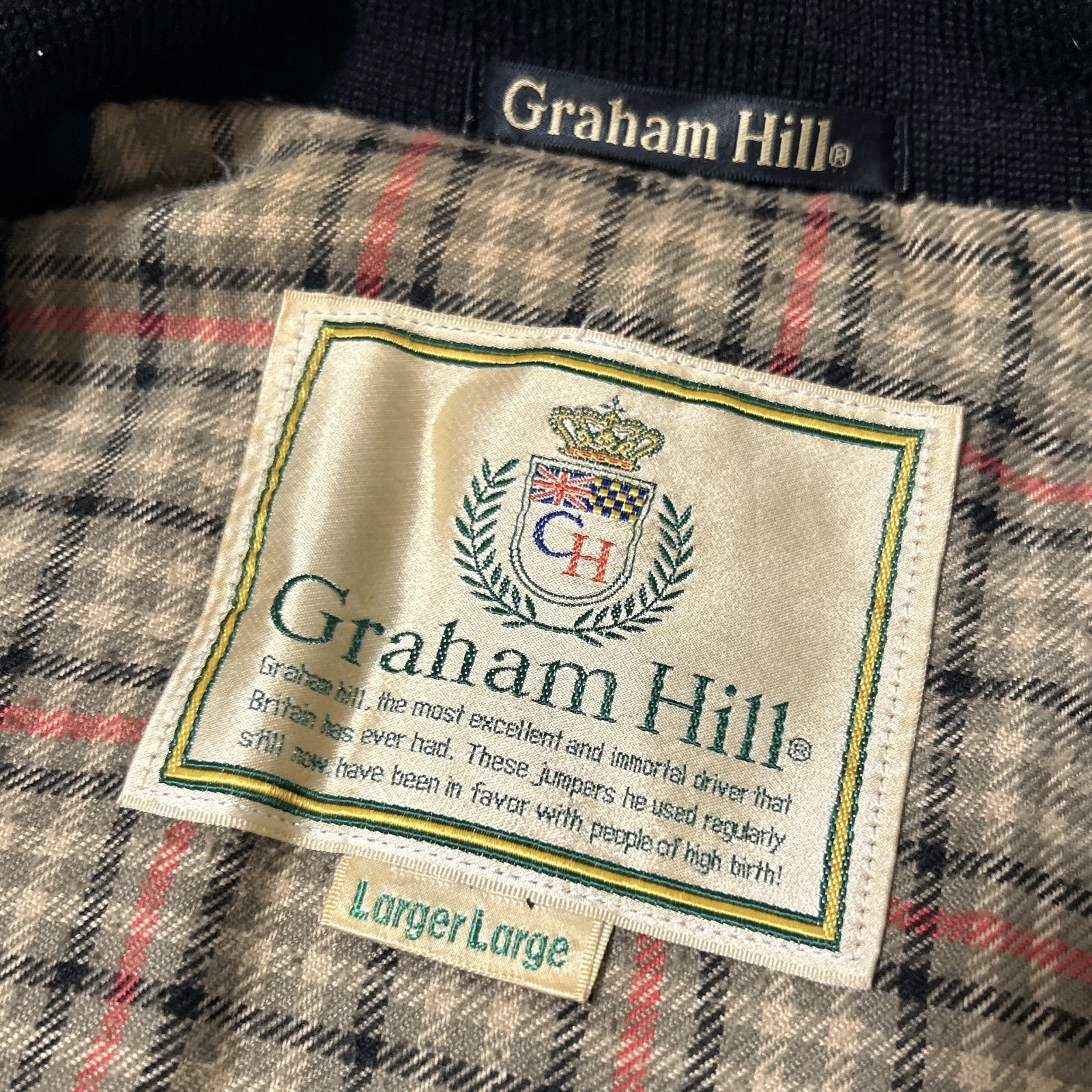 Graham Hill グラハムヒル メンズ ブルゾン L ハリントンジャケット