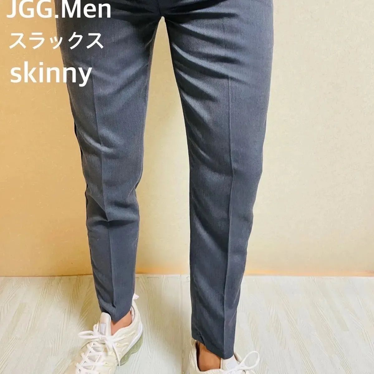 JGG.Men ジェイジージーメンスラックススーツスキニーパンツ