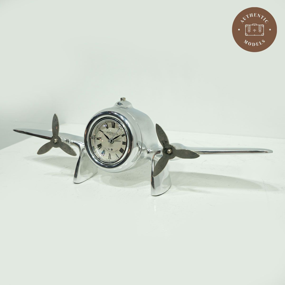 【展示品】AUTHENTIC MODELS オーセンティック モデルズ ART DECO FLIGHT CLOCK アールデコフライトクロック 時計