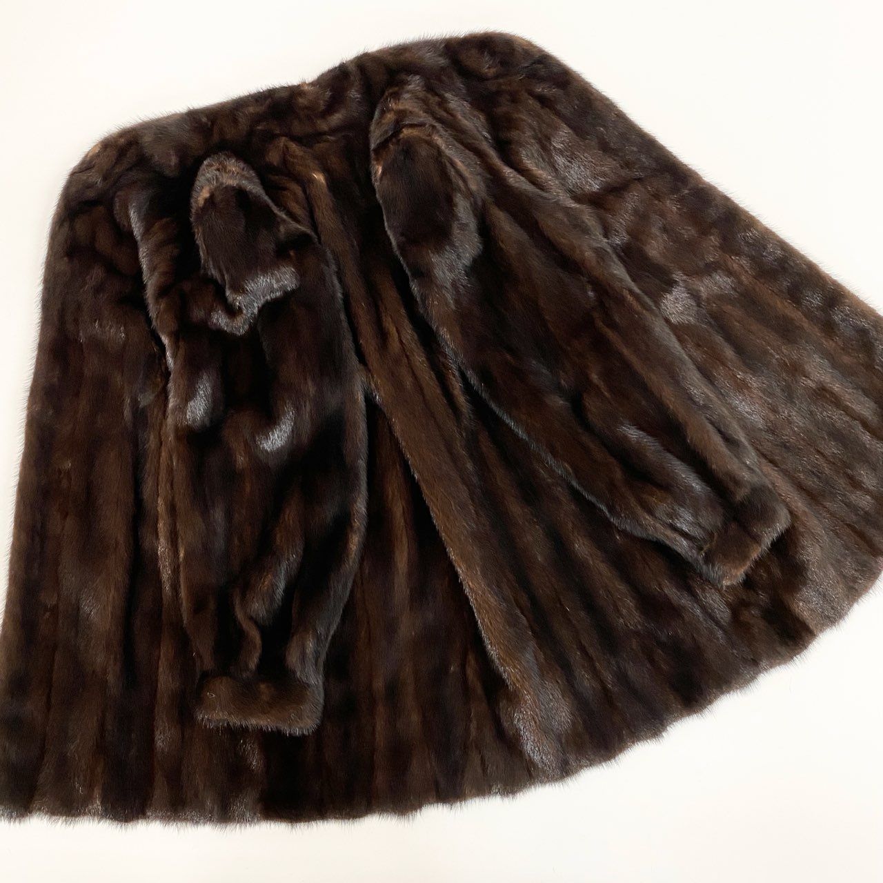 美品 SAGA MINK サガミンク デミバフミンクコート JINDO 銀サガ 25j24 SAGA MINK サガミンク 銀サガ デミバフミンク ミンクコート 毛皮