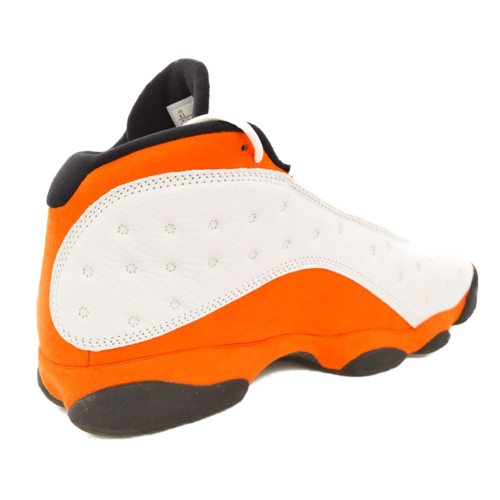 NIKE (ナイキ) AIR JORDAN 13 RETRO STARFISH 414571-108 エアジョーダン 13 レトロ スターフィッシュ  ハイカットスニーカー US8.5/26.5cm ホワイト/オレンジ - メルカリ