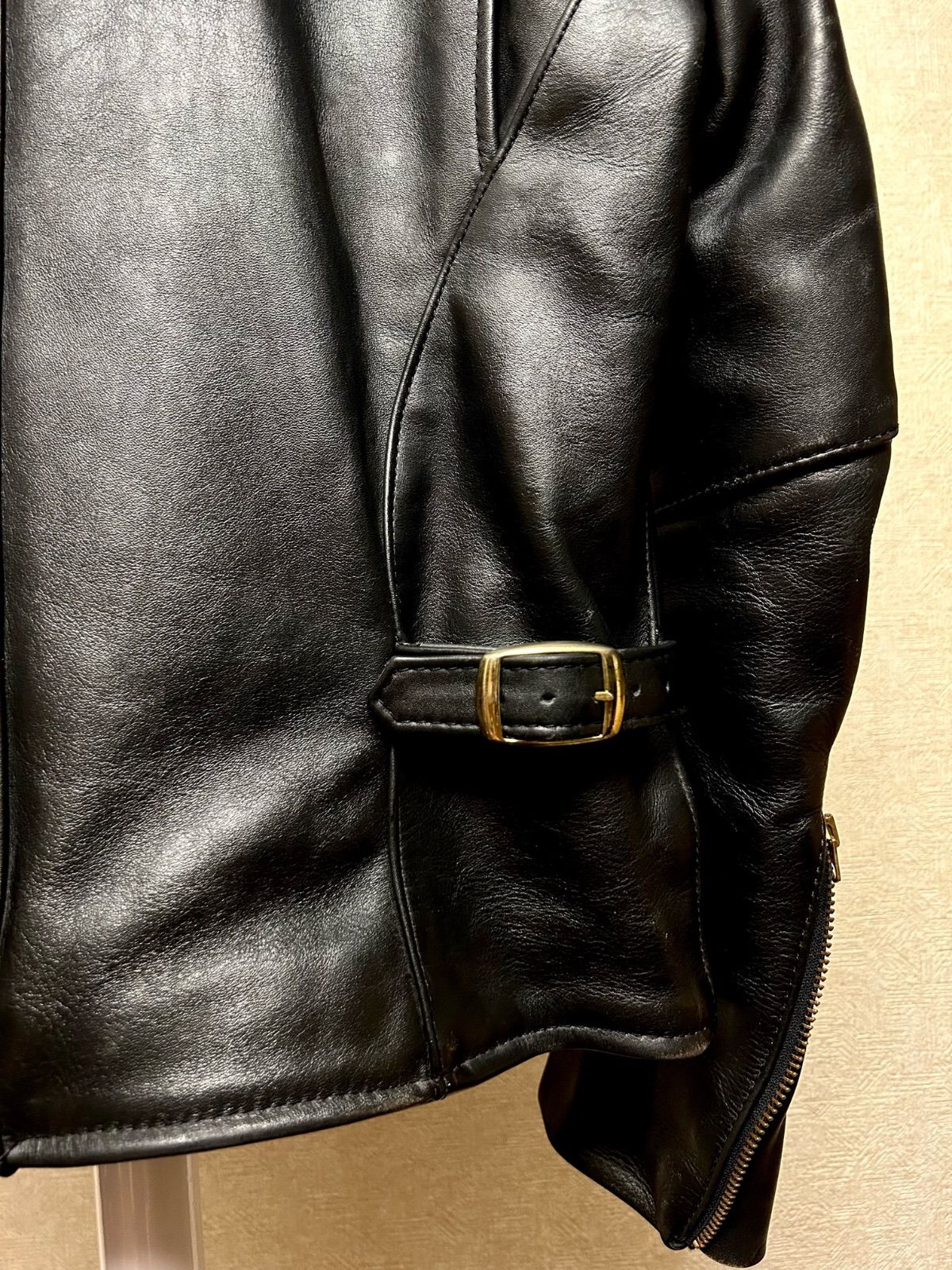 オールドモデルTALONジッパーvanson希少旧Type Bライダース36美品