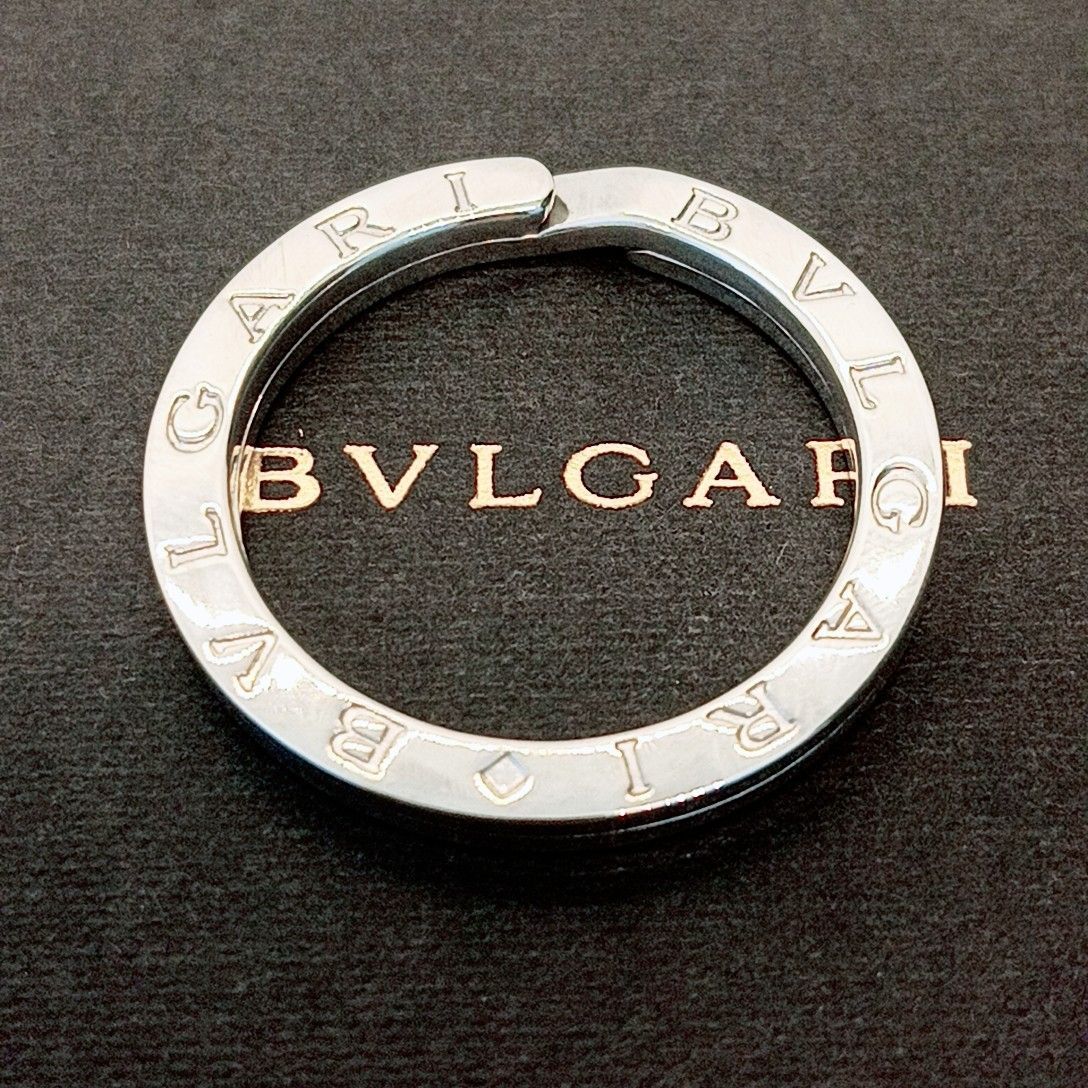 【新品未使用】BVLGARI ブルガリ　キーリング ブルガリ BVLGARI キーリング ブルガリブルガリマン ブルー