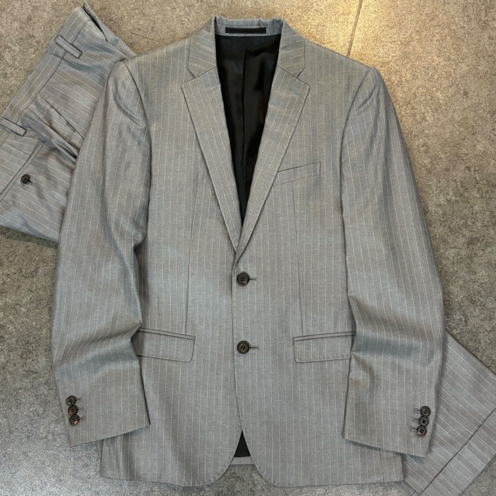 日本製 Blackbarrett by neil barrett SetUp Suit ブラック