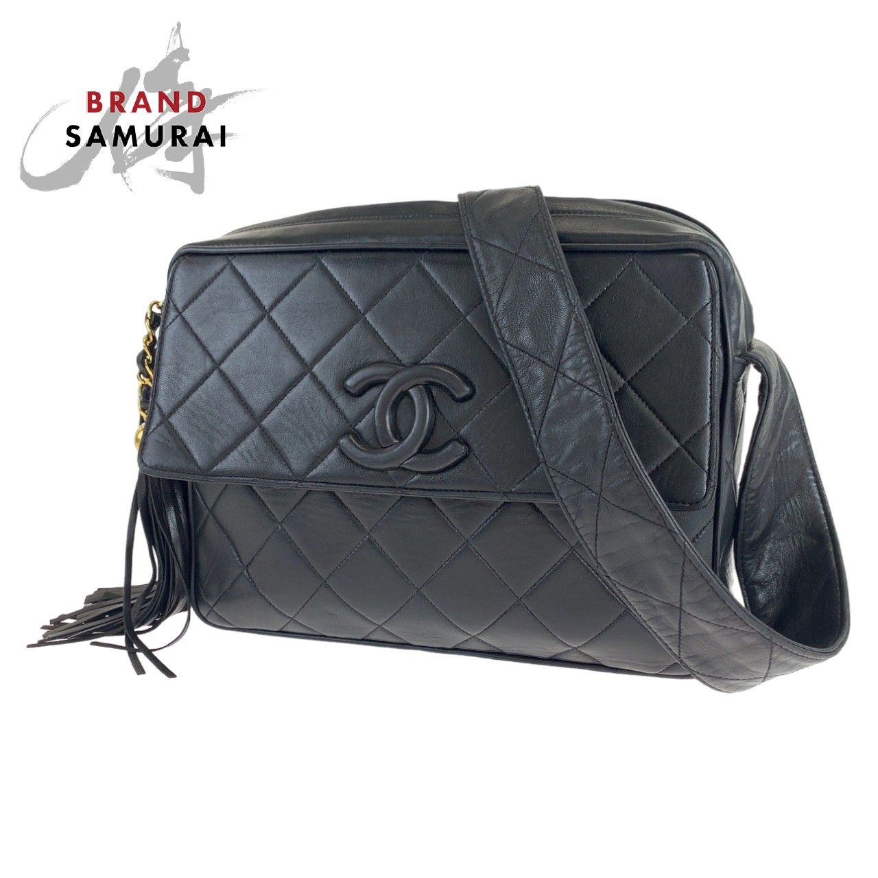 CHANEL シャネル ヴィンテージ マトラッセ フリンジ ココマーク 