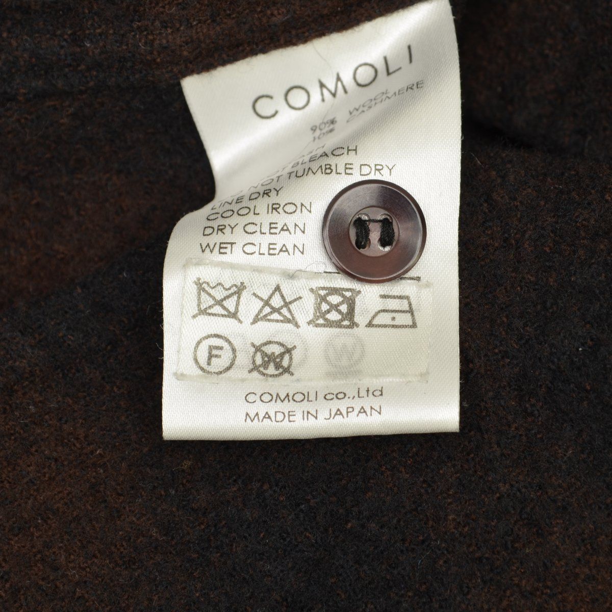 COMOLI】20AW S03-02008 ウールチェックオープンカラー長袖シャツ - メルカリ