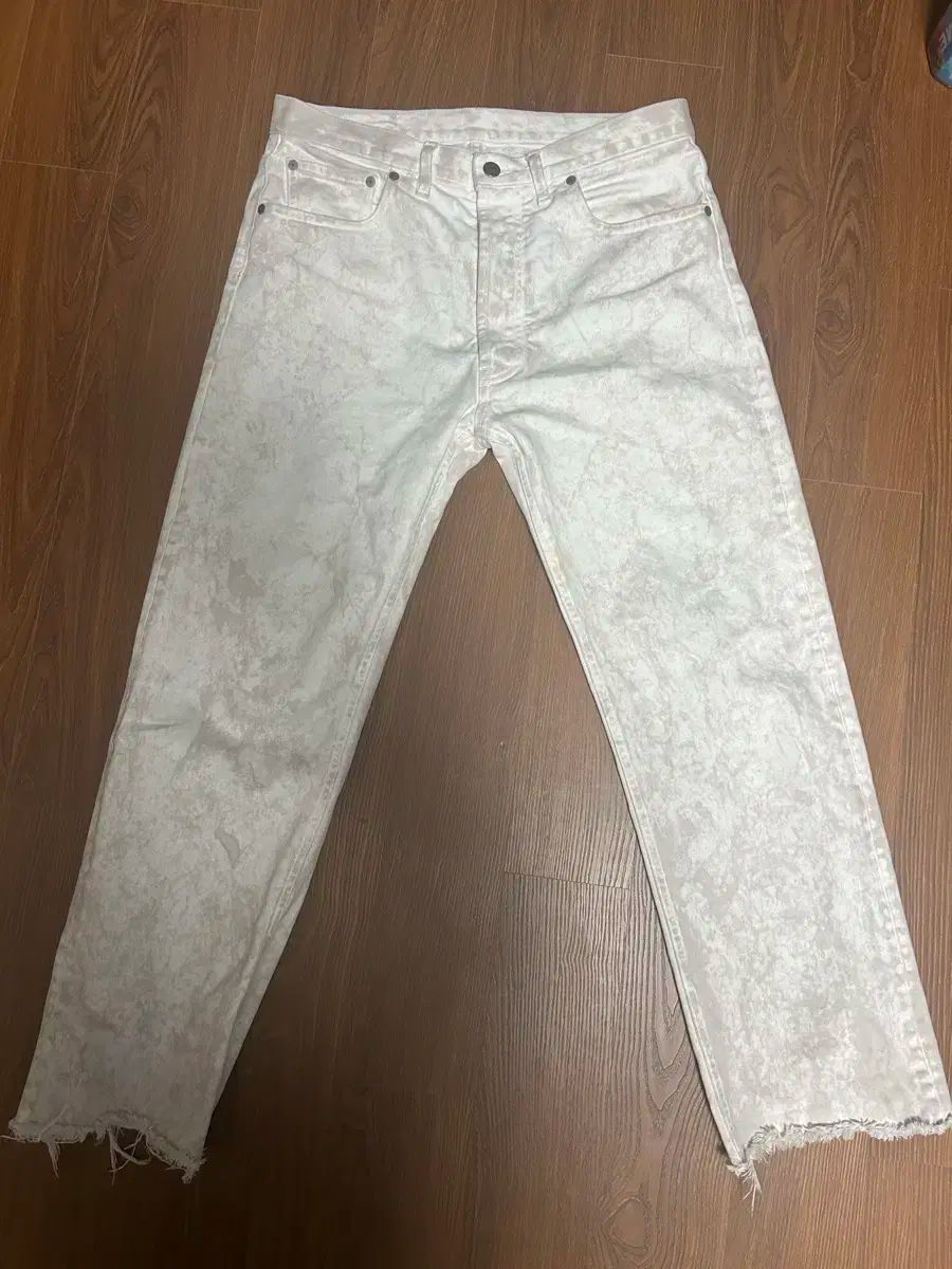 Maison Margiela(メゾンマルジェラ) 白 デニム パンツ