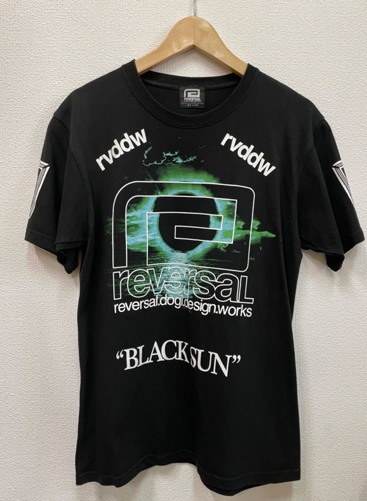 KENTA reversal BLACK SUN Tシャツ　Mサイズ　ホワイト BLACK SUN TEE rvddw ONLINE STORE