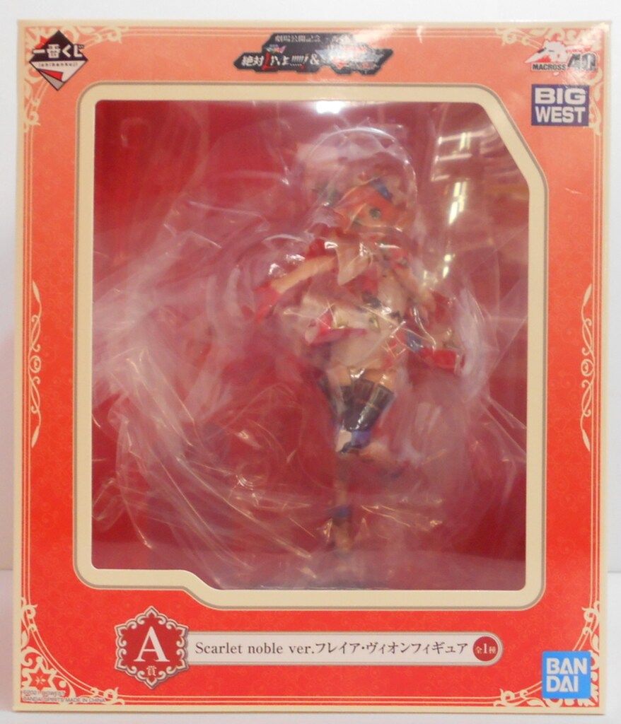 BANDAI SPIRITS 劇場公開記念 一番くじ 劇場版マクロスΔ 絶対LIVE!!!!!!u0026劇場短編マクロス A賞 フレイア・ヴィオン Scarlet noble ver. フィギュア