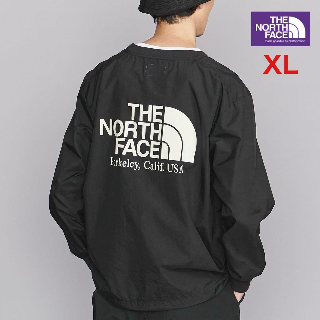 THE NORTH FACE / PURPLE LABEL B&Y別注 L/S Logo Woven Tee