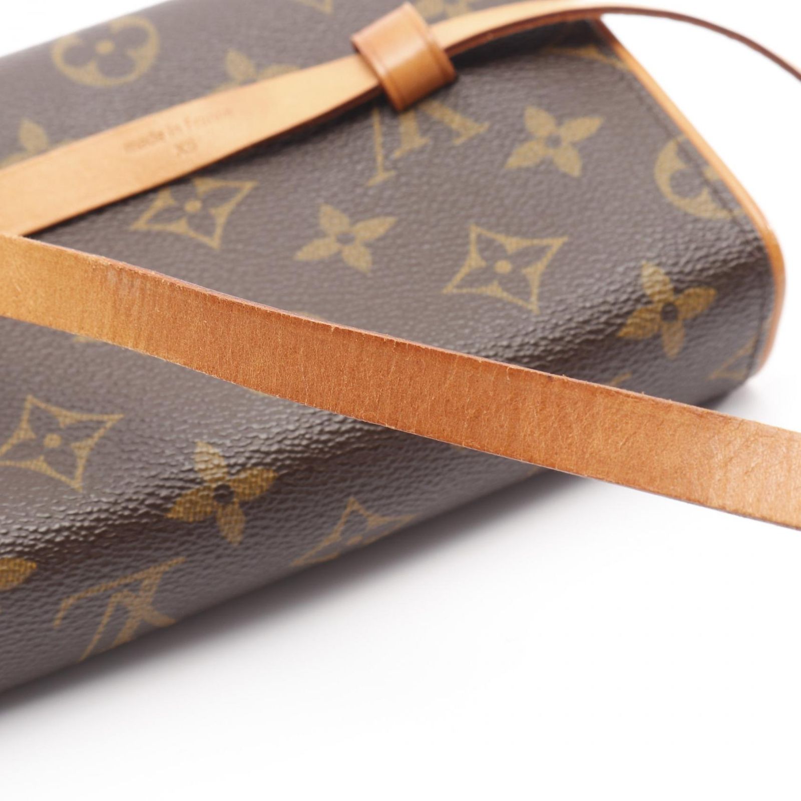 見栄えのする LOUIS VUITTON ルイ ヴィトン ポシェットフロランティーヌ ウエストバッグ ボディバッグ