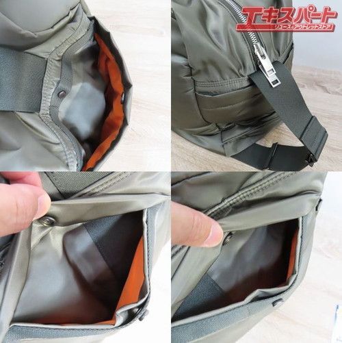 美品 ポーター ボストンバッグ T-NUANCE 80周年記念 2way カーキ