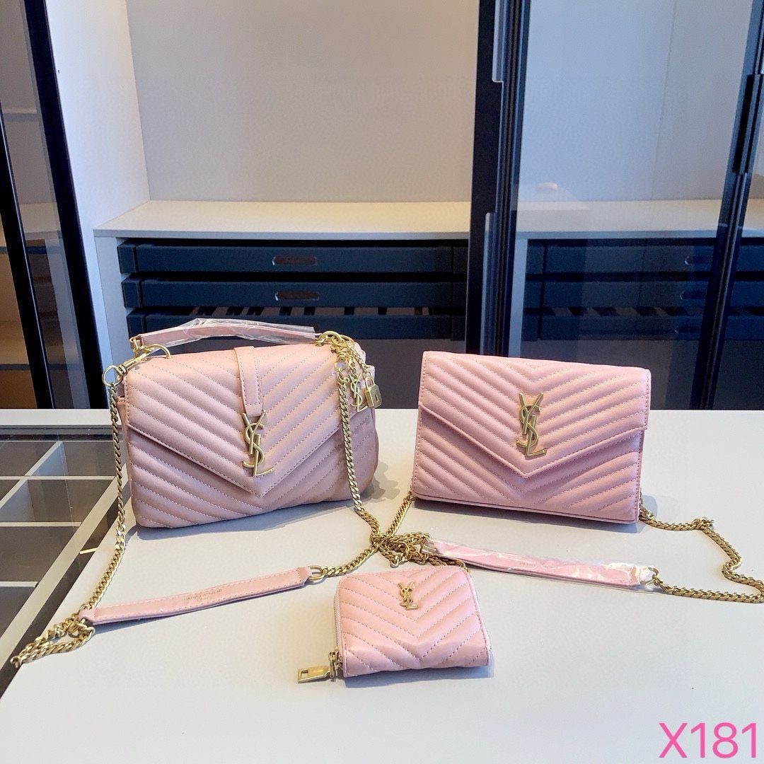 YSL サンローラン チェーンバッグ バッグを斜めにしま ショルダーバッグ 封筒の包み ハンドバッグ 財布 - メルカリ