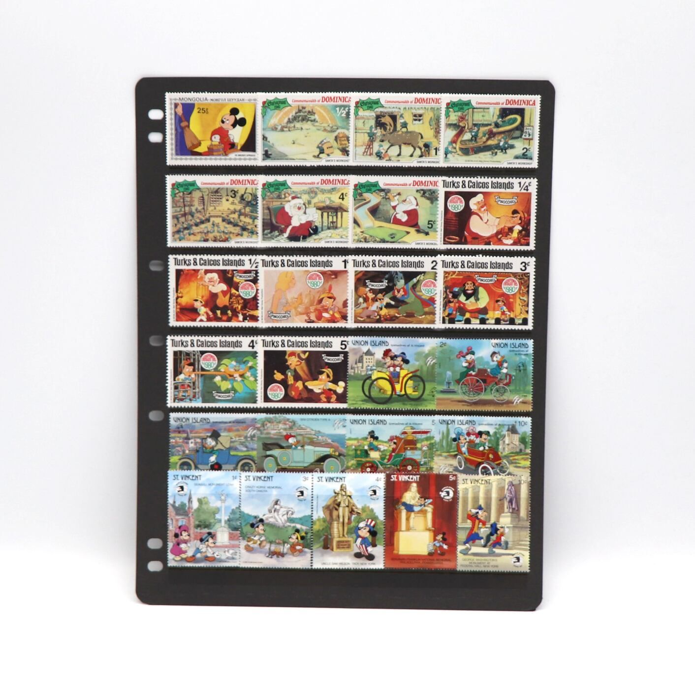 25 Disney Mint Stamps・ディズニー切手・No.210713-005・梱包