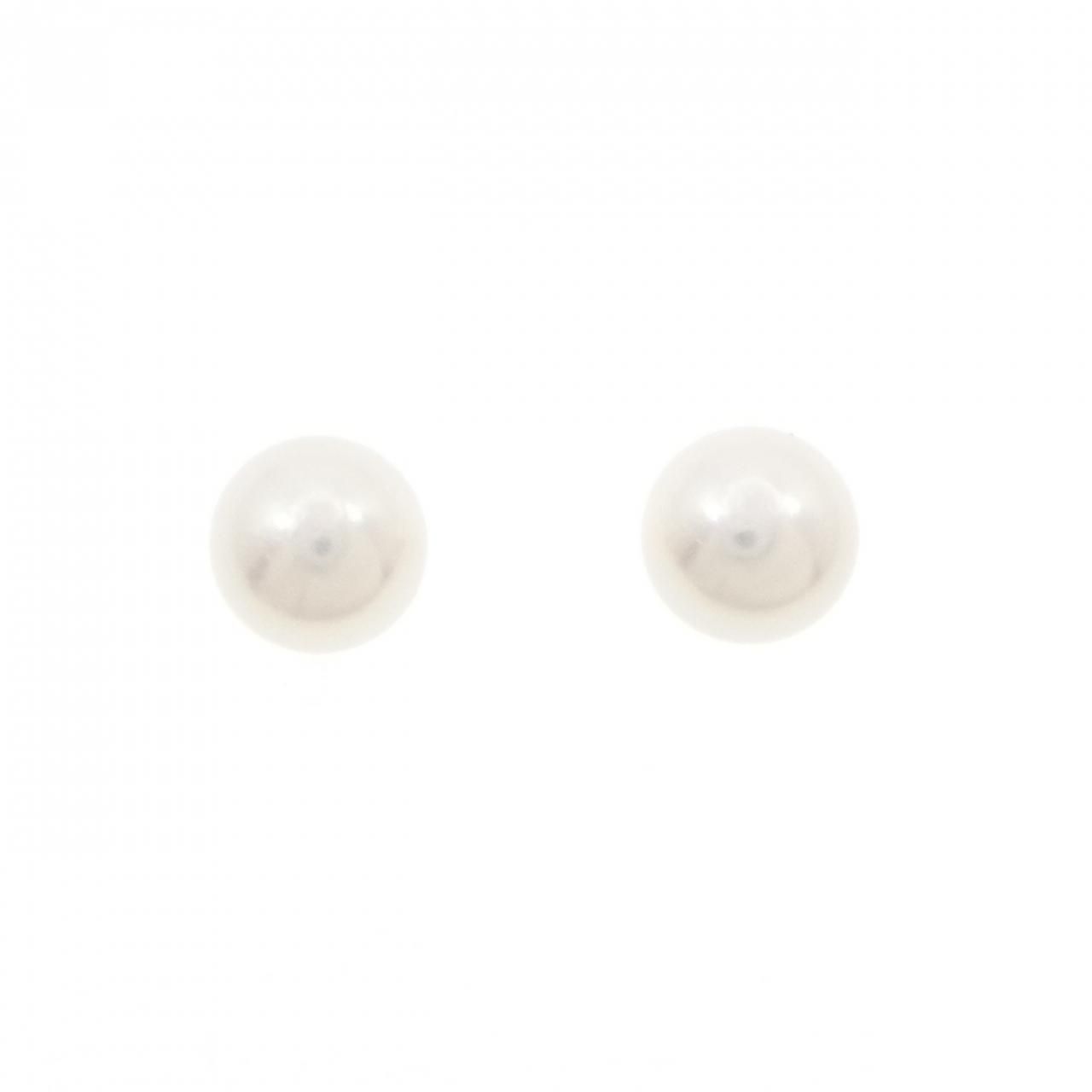 K18YG アコヤパール ピアス 8.4mm