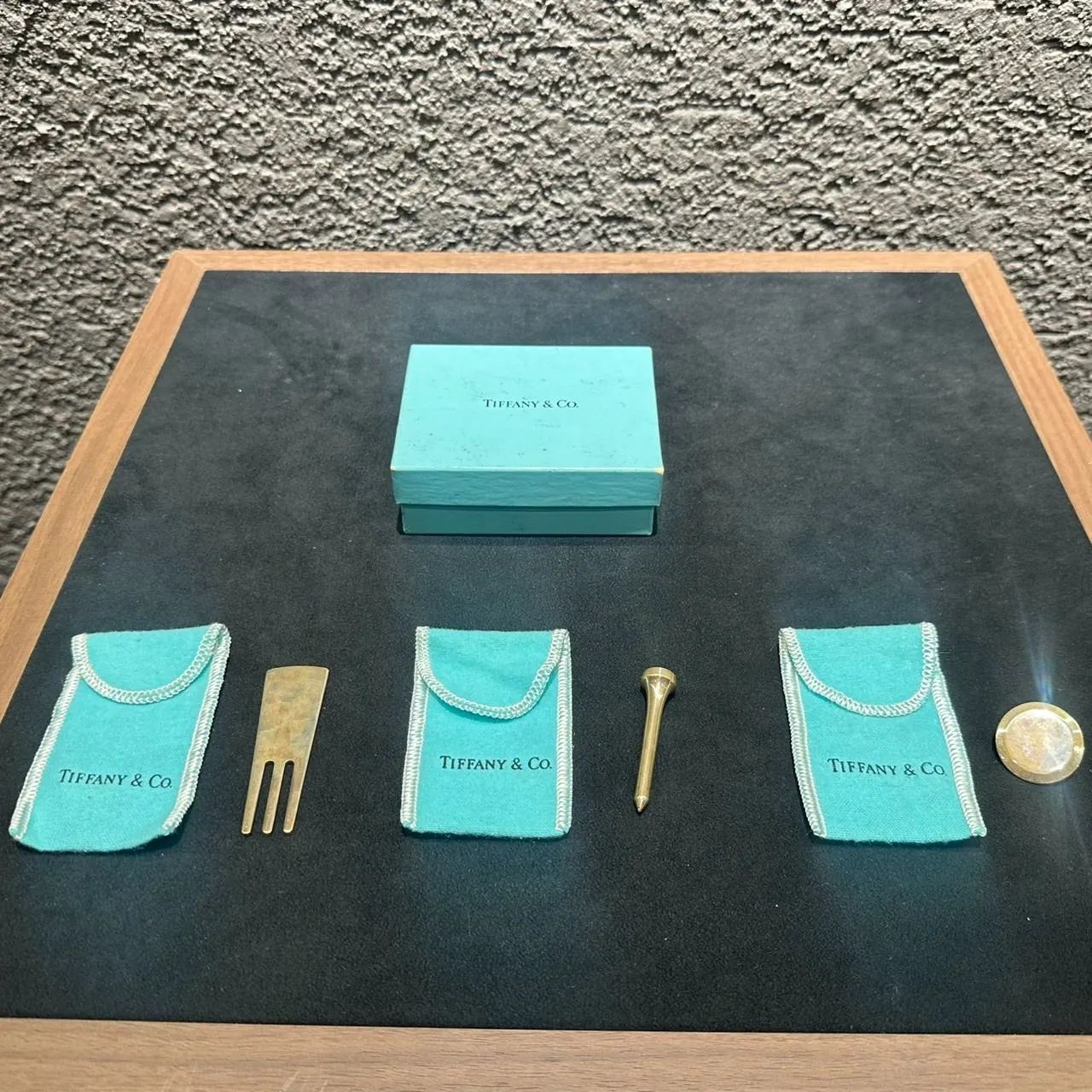 TIFFANY&CO. ティファニー 3点セット ゴルフティー ゴルフ TIFFANY&CO. ティファニー 3点セット ゴルフティー ゴルフ