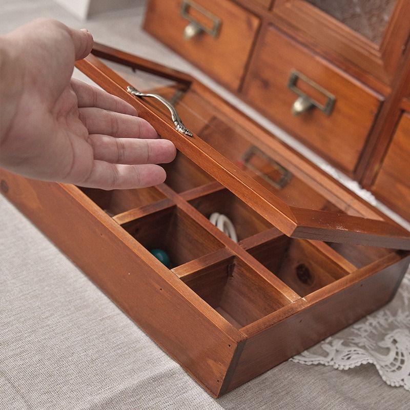 ヴィンテージ 木製 小物入れ 小物収納 ジュエリーケース アクセサリーケース CS01-zak-43638-89980.jpg