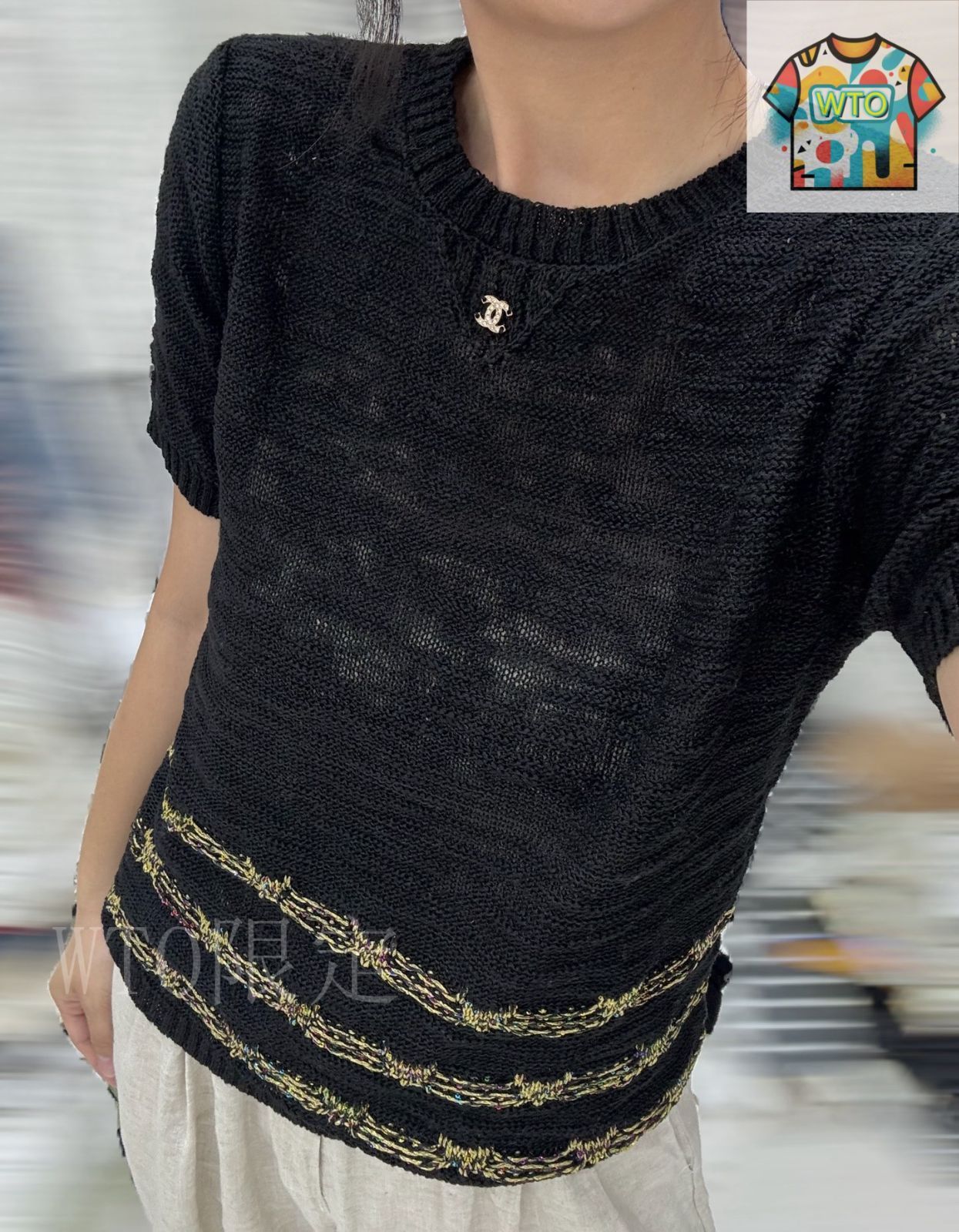 新品✴︎CHANEL✴︎ショート丈Tシャツ 楽天市場】シャネル CHANEL ショート丈ロゴ シャツ 半袖シャツ
