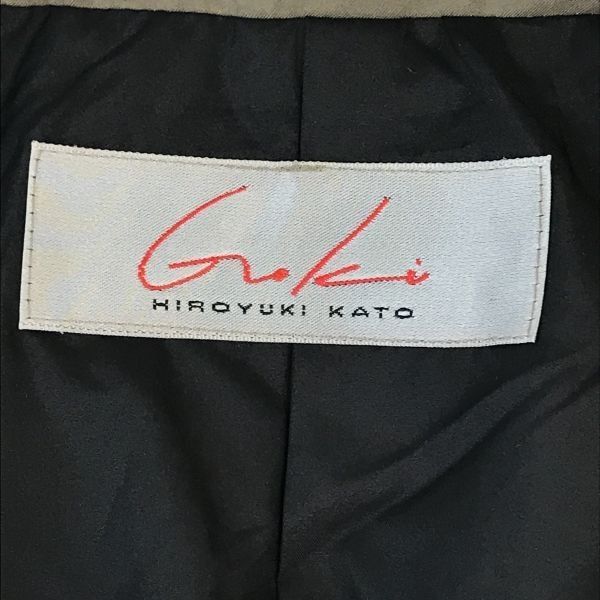 日本製☆ゴキ/GOKI/HIROYUKI KATO☆デザイナーズ 中綿入りブルゾン 