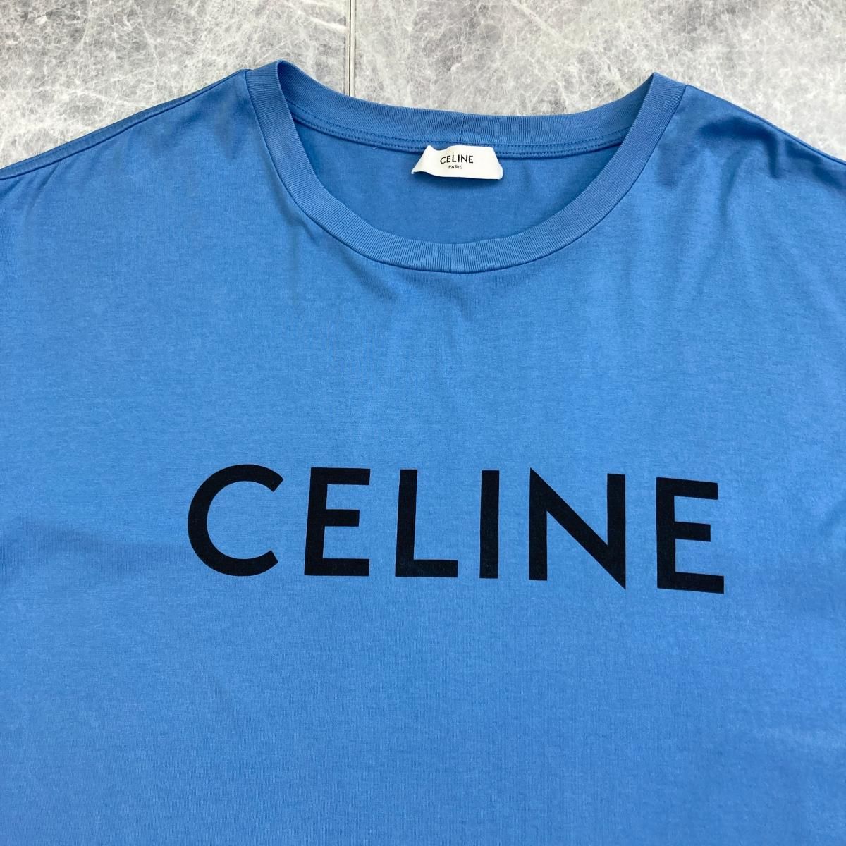 supreme様専用ページ【中古】 CELINE （セリーヌ） ﾛｺﾞ Tｼｬﾂ L メンズ 