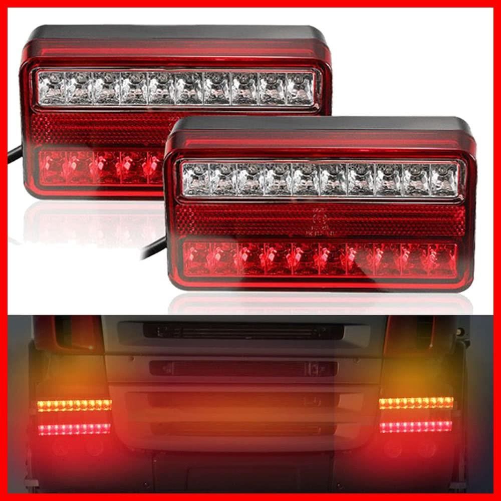 社外 汎用 スモール ウインカー トレーラー 左右セット ジムニー ブレーキ テールランプ LED