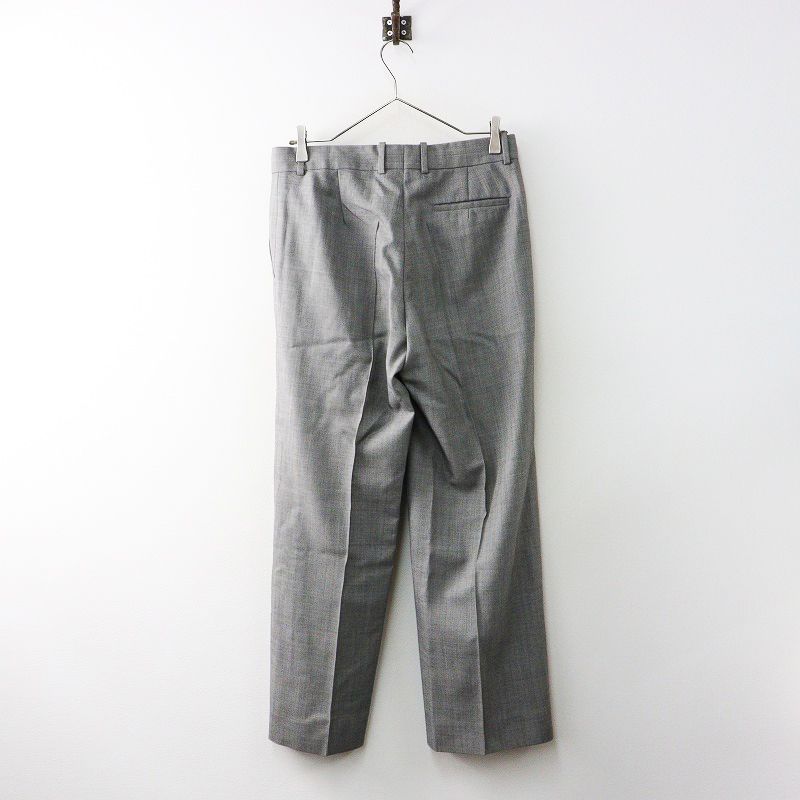 セリーヌ CELINE ワイド スラックス 36‖グレー ボトムス ゆったり  