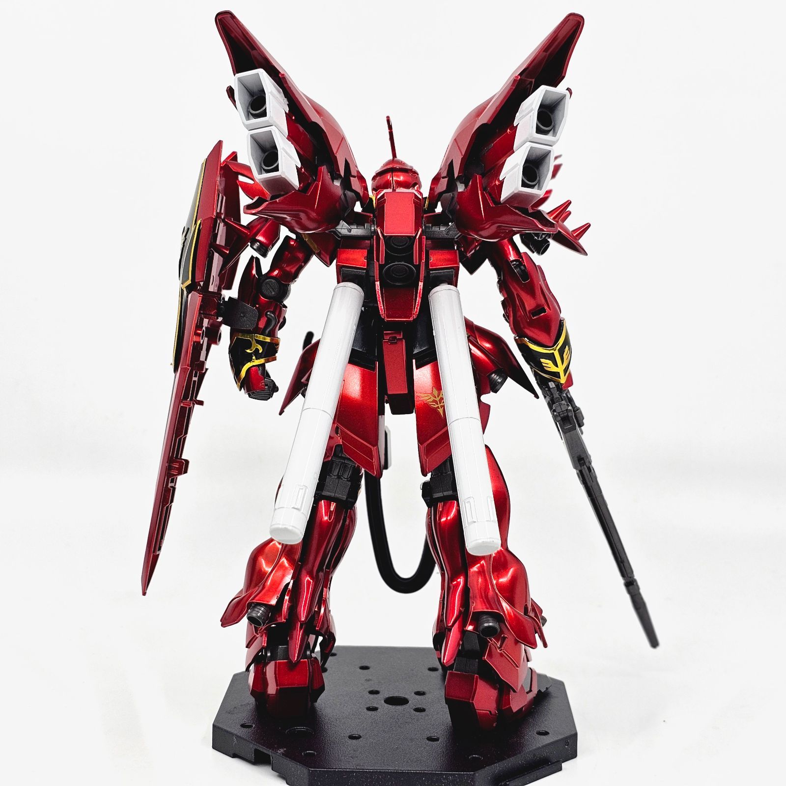 Hgシナンジュチタニウムフィニッシュ 墨入れ不要HGUCシナンジュ チタニウムフィニッシュ素組レビュー