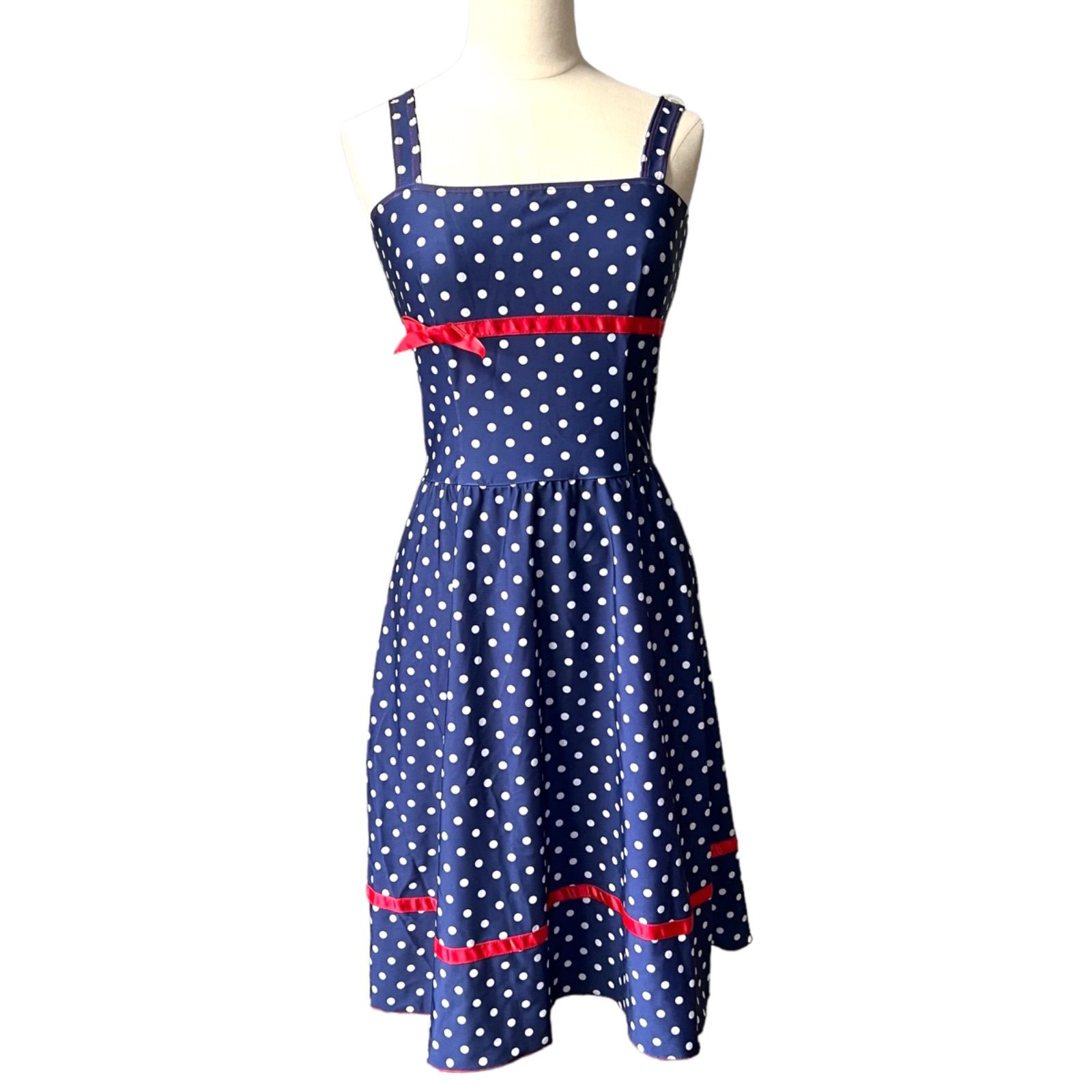 インポート☆LOLITA GIRL CLOTHING//ピンナップドレス 水玉