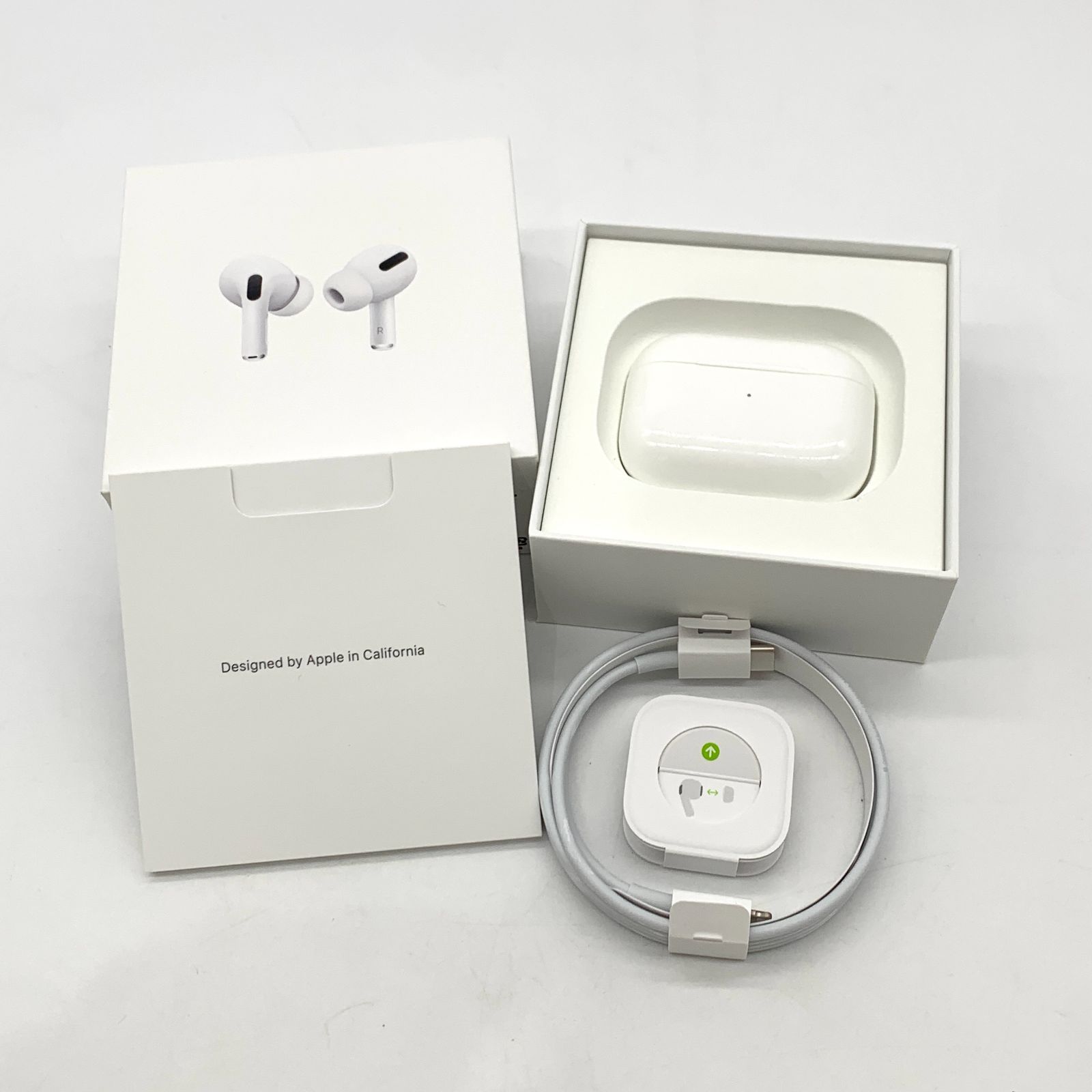 ▽【動作確認済み】Apple AirPods Pro MWP22J/A ワイヤレスイヤホン 箱