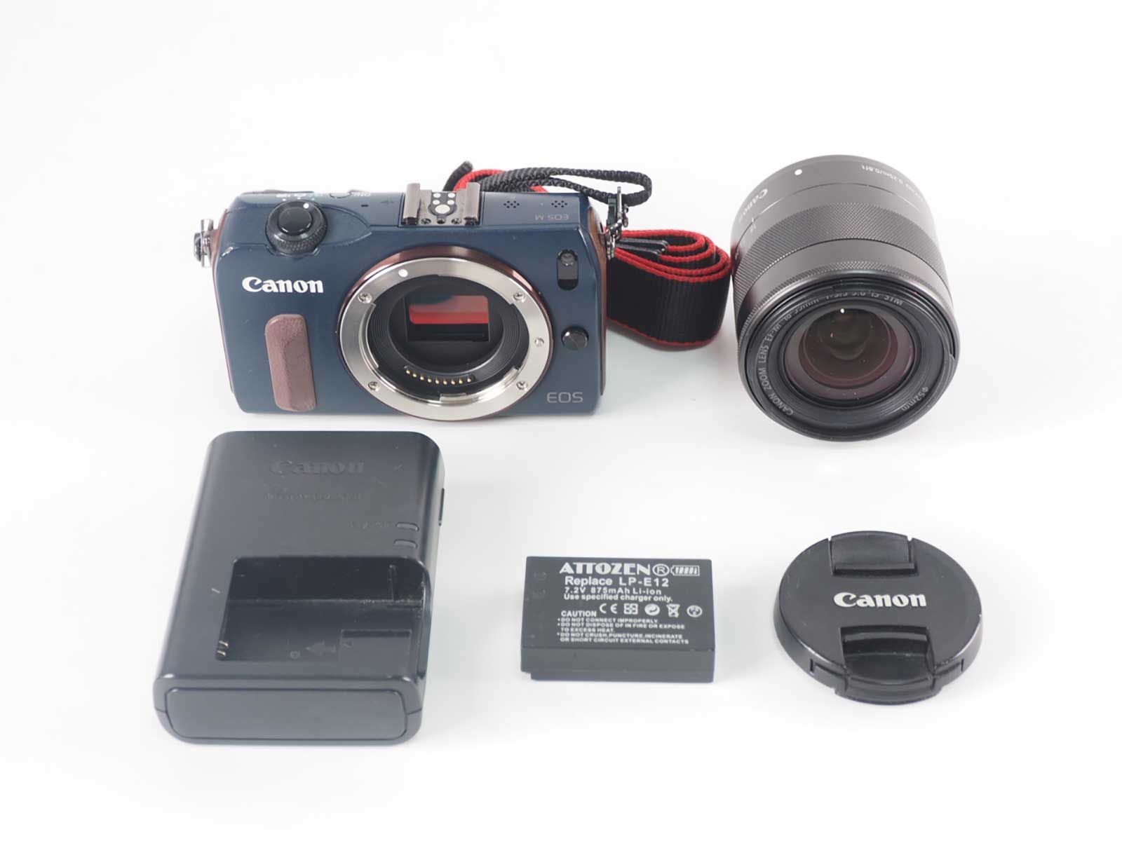 Canon EOS M （ベイブルー）\u0026EF M CANON EOS M2 ベイブルー 