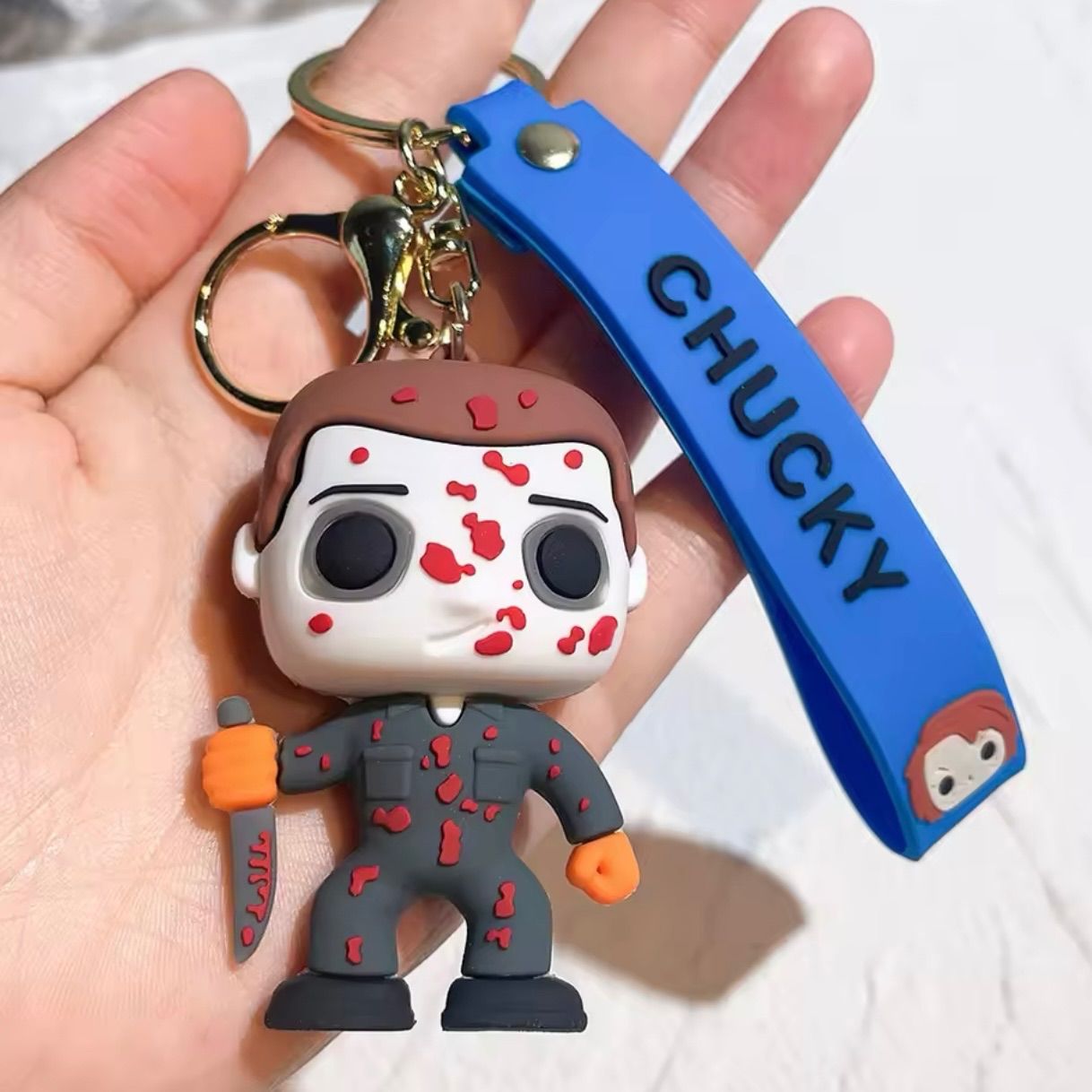 ホラー ハロウィン チャッキー チャッキー傷ありver