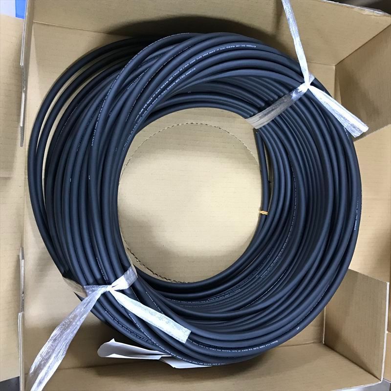 CM|2464-1007|2A BXWXY|G LF CMケーブル 3xAWG16 26|0.26 黒 太陽ケーブルテック TAIYO 50m