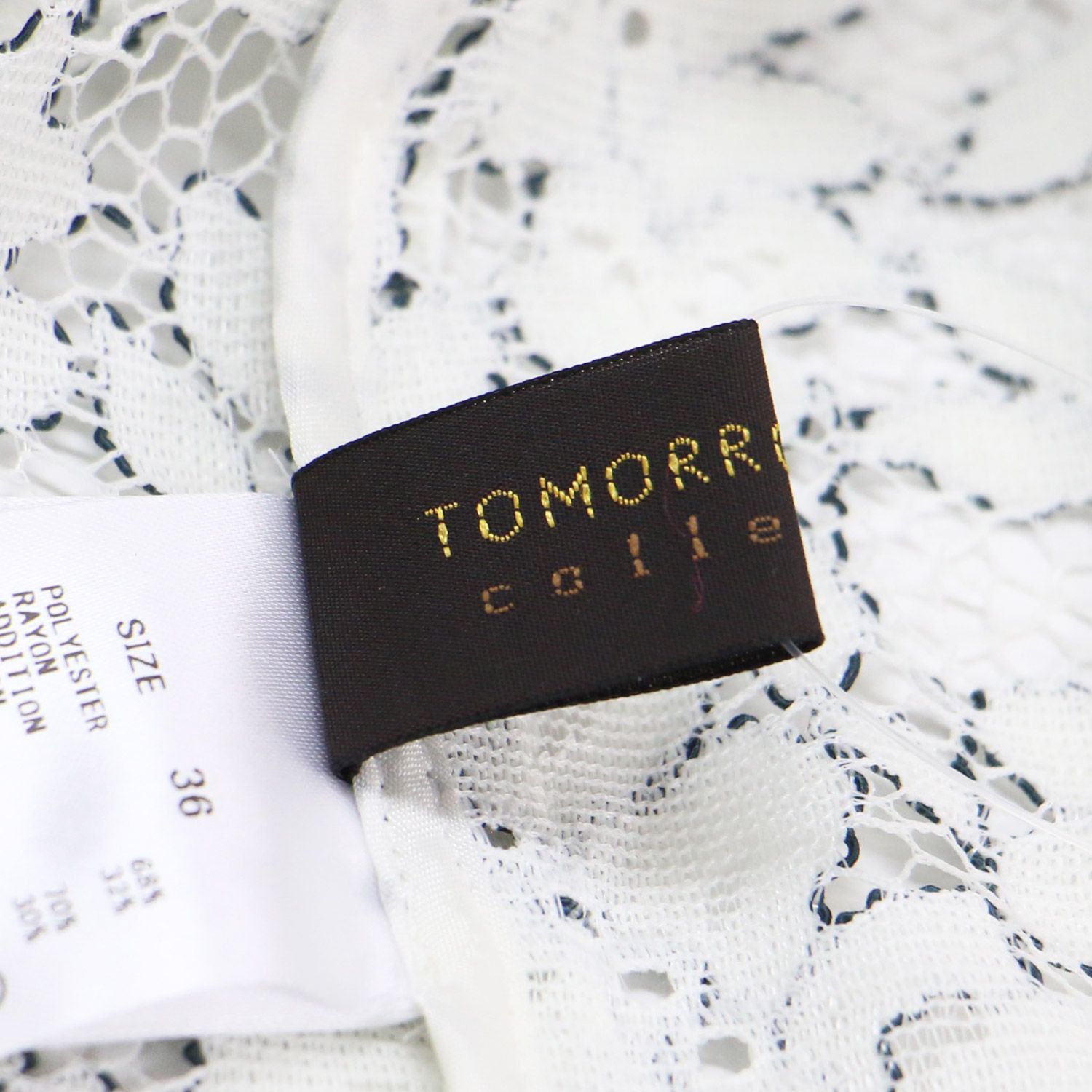 新品】TOMORROWLAND collection トゥモローランド ブラウス ホワイト