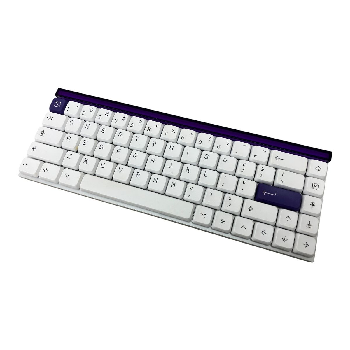 MelGeek MADE68 AIR 紫 有線 ゲーミングキーボード PC周辺機器 パソコン アクセサリー M10550557