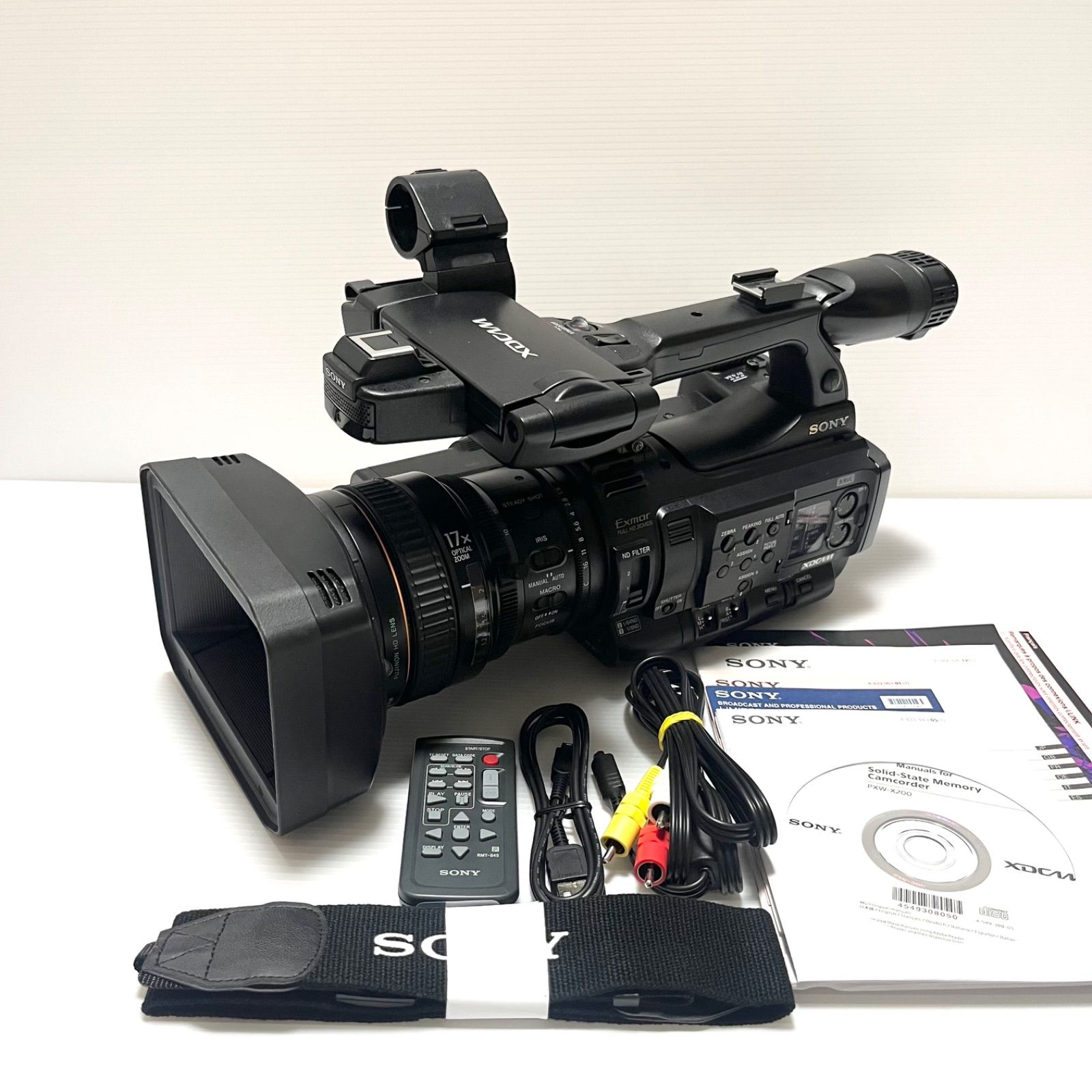 上品 通電時間534時間 PXW-X200 SONY