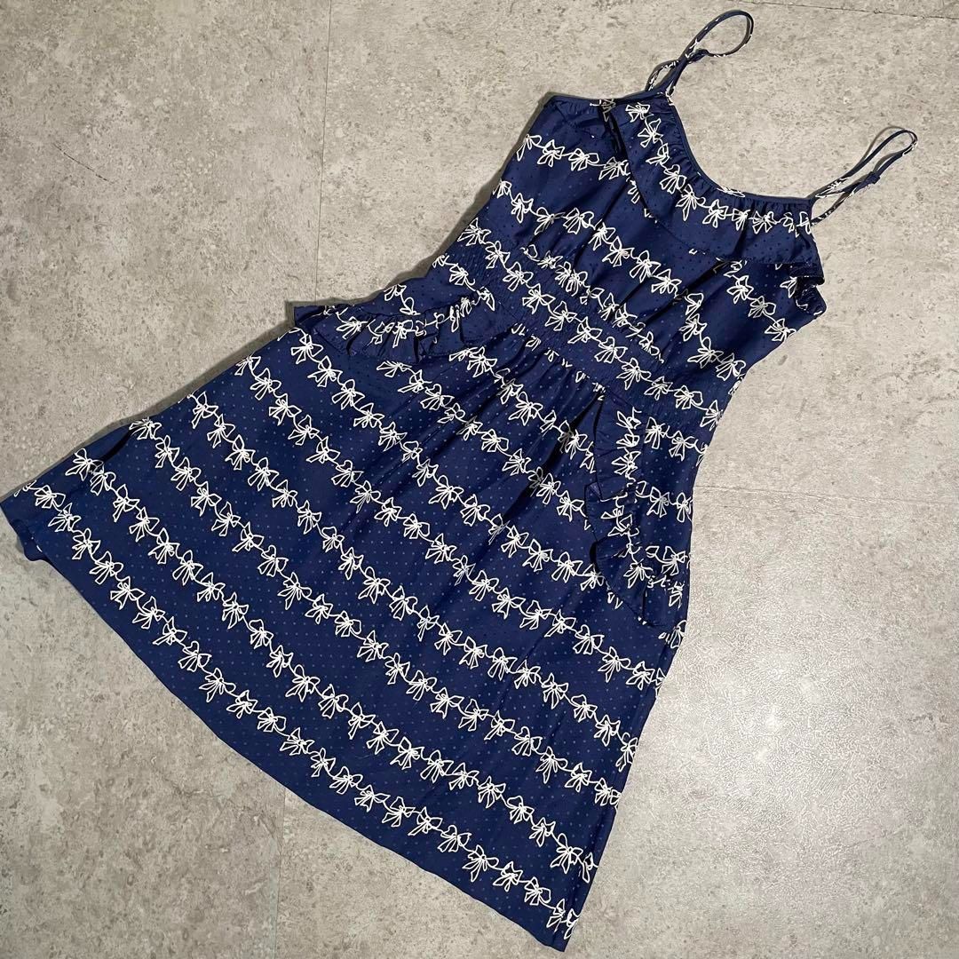 Archive MARC BY MARC JACOBS シルク100% キャミワンピース リボン柄