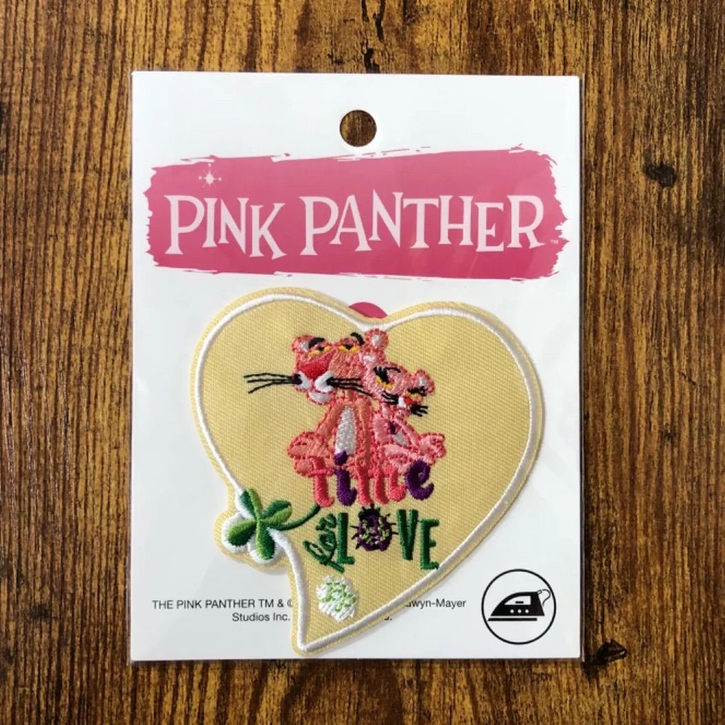 ワッペン】ピンクパンサー Pink Panther アメリカン雑貨 - メルカリ